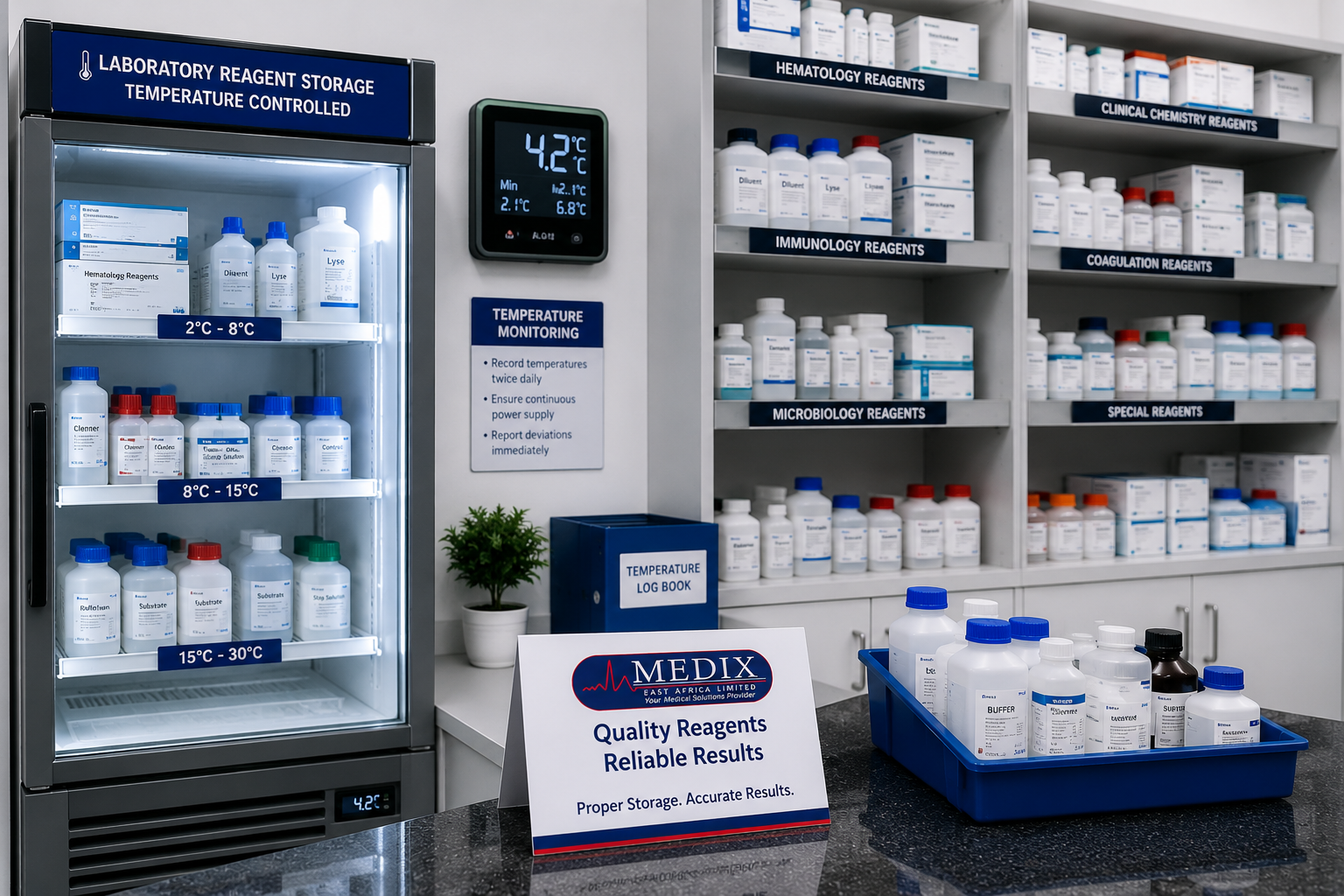 How to Store Laboratory Reagents Properly