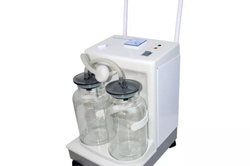 suction machine 2 bottles